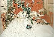 Carl Larsson aftonvarden Sweden oil painting artist
